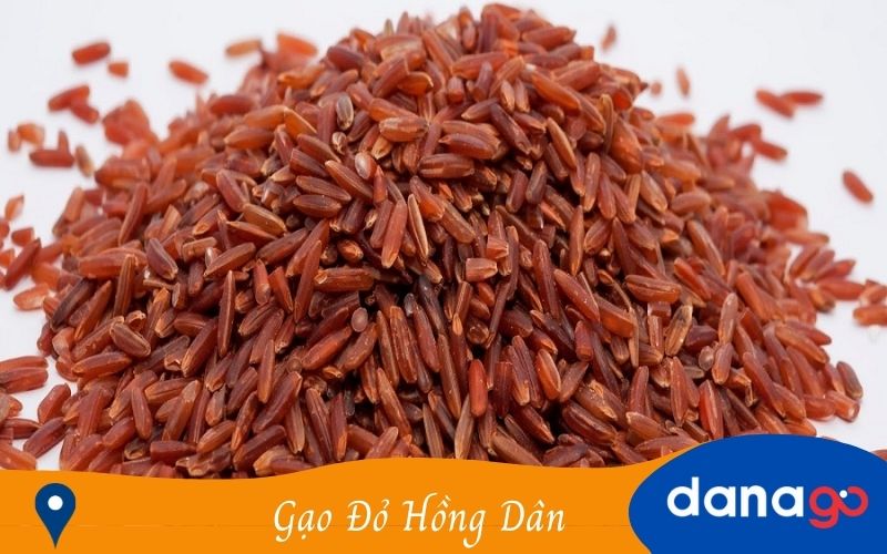 đặc sản bạc liêu - gạo đỏ hồng dân