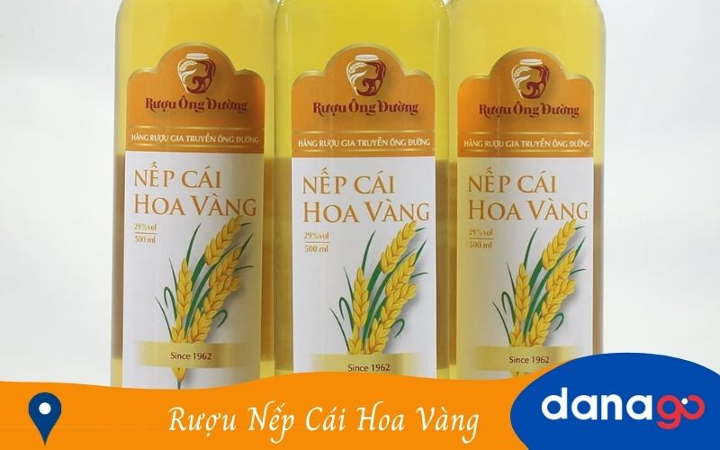 rượu nếp cái hoa vàng