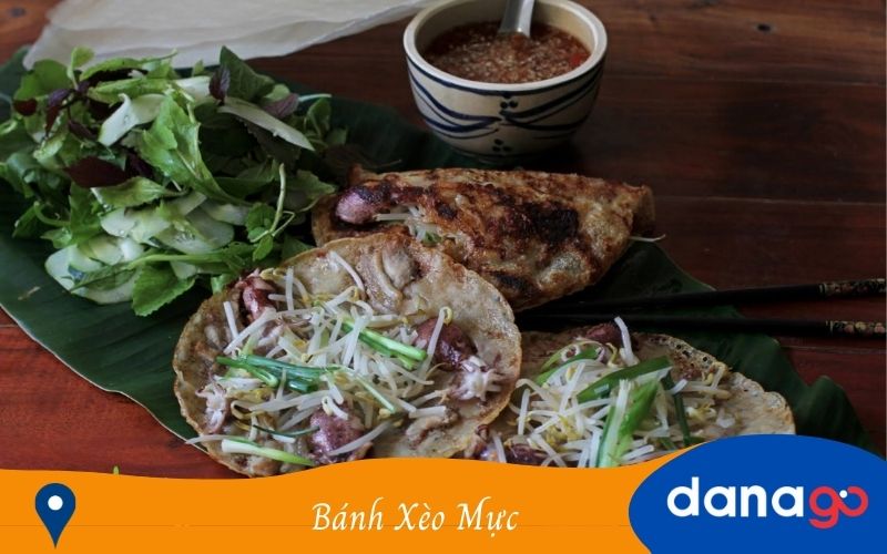 bánh xèo mực