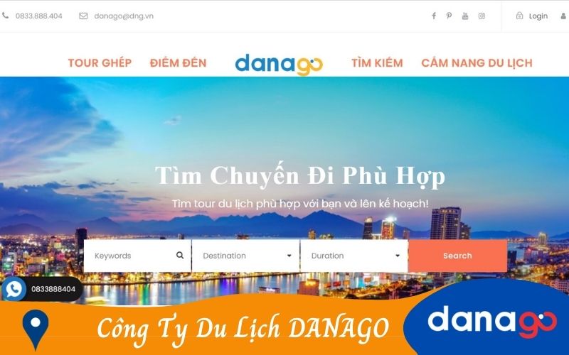 công ty cổ phần du lich danago