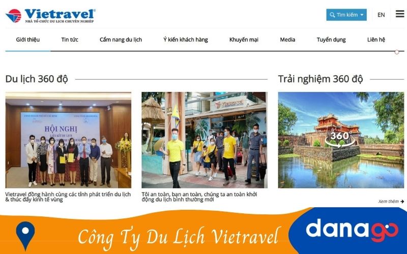 công ty du lịch vietravel