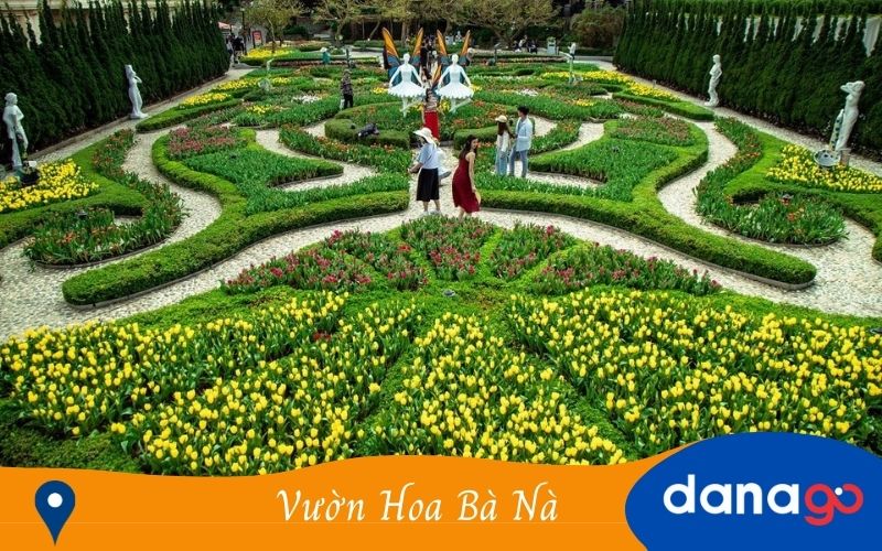 vườn hoa bà nà