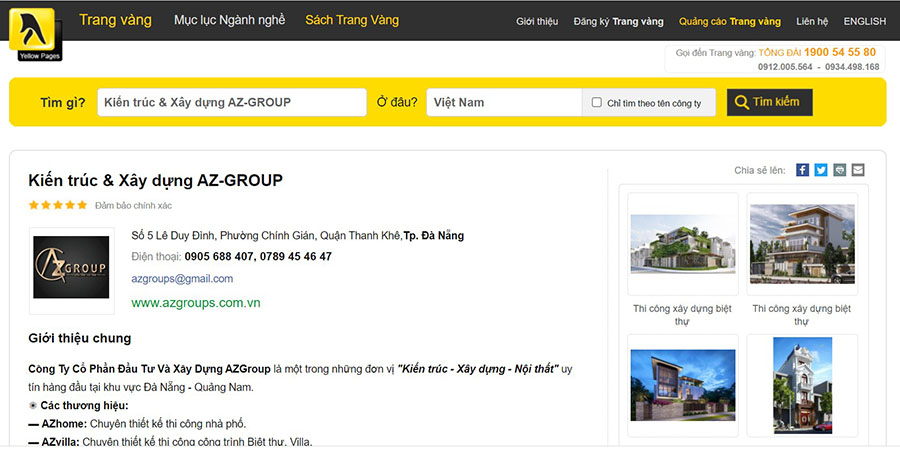 Công Ty Kiến Trúc & Xây Dựng AZ Group