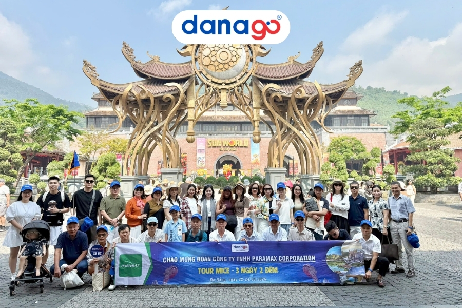 Đoàn 200 khách của DANAGO tham quan Bà Nà Hills