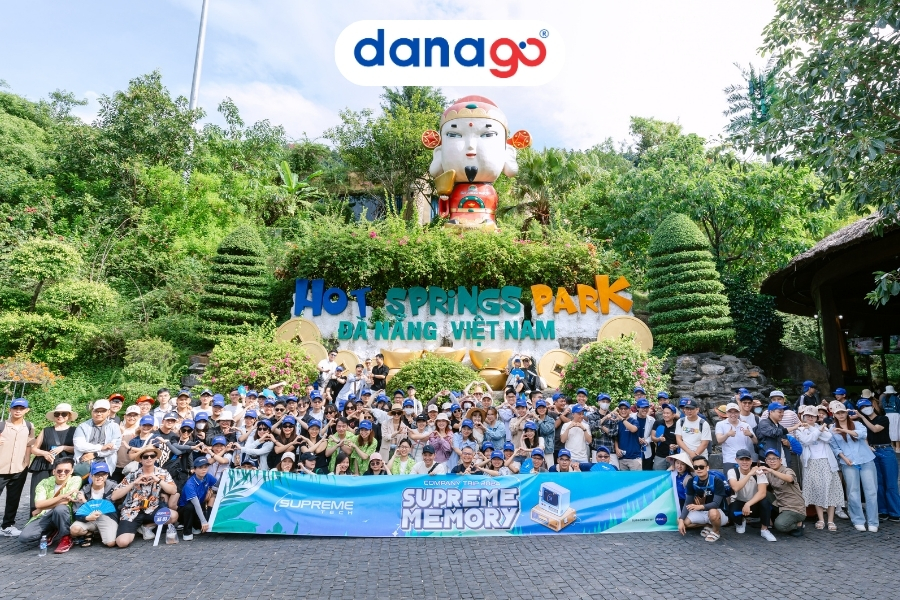 Đoàn 150 khách tham quan Núi Thần Tài của DANAGO